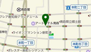 パラカ 青森市本町第4の地図画像