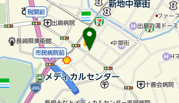 パラカ 長崎市新地町第1の地図画像