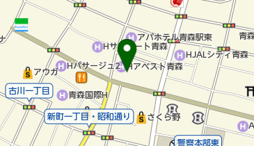 パラカ 青森市新町第2の地図画像