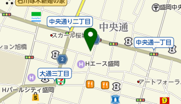 パラカ 盛岡市中央通第1の地図画像