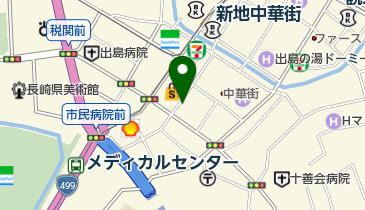 パラカ 長崎市新地町第2の地図画像