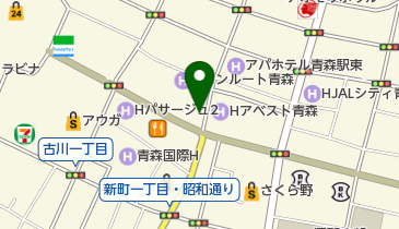 パラカ 青森市新町第3の地図画像