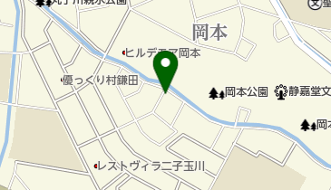 パラカ 世田谷区岡本第4の地図画像