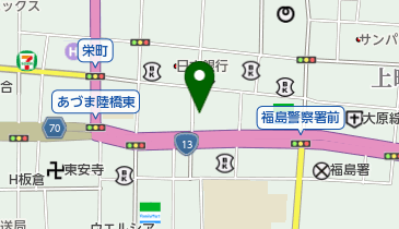 パラカ 福島市大町第1の地図画像