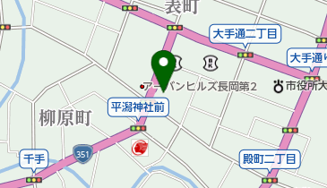 パラカ 長岡市表町第2の地図画像