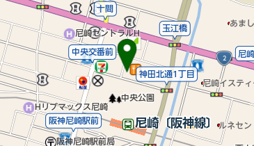 パラカ 阪神尼崎駅前第1の地図画像