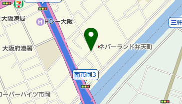 パラカ 南市岡第6の地図画像