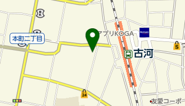 パラカ 古河市本町第2の地図画像