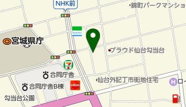 パラカ 仙台市錦町第1の地図画像