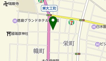 パラカ 徳島市大道第1の地図画像