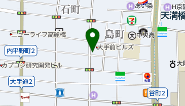 パラカ 大阪市船越町第2の地図画像