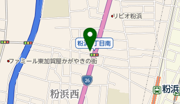 パラカ ローソン粉浜西一丁目の地図画像