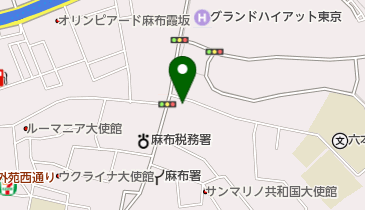 パラカ 元麻布第5の地図画像