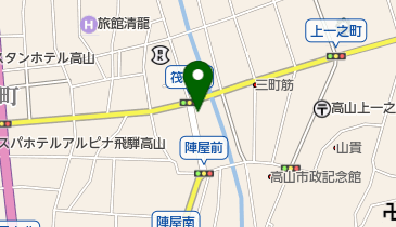 パラカ 高山市本町第1の地図画像