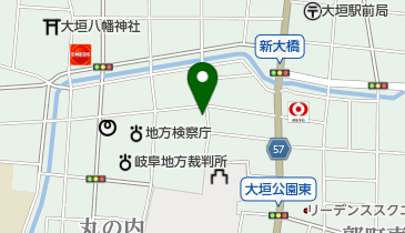 パラカ 大垣市高砂町第2の地図画像