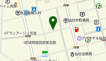 パラカ 仙台市木町通第1の地図画像