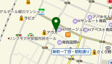 パラカ 青森駅前第1の地図画像