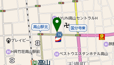 パラカ 高山市初田町第1の地図画像