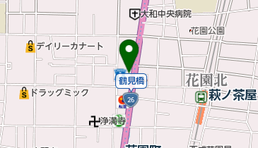 パラカ ローソン鶴見橋一丁目の地図画像