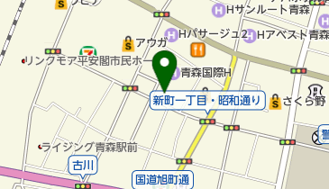 パラカ 青森市新町第6の地図画像