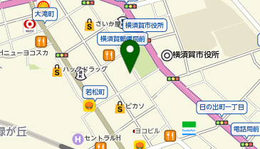 パラカ 横須賀市大滝町第1の地図画像