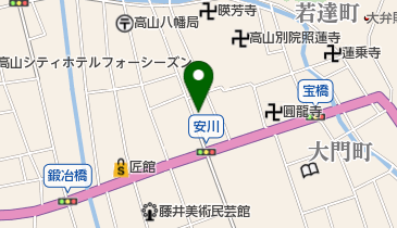 パラカ 高山市下一之町第1の地図画像