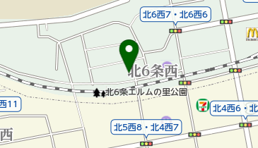 パラカ 札幌市北6西8第1の地図画像