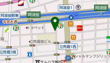 パラカ 阿波座第3の地図画像