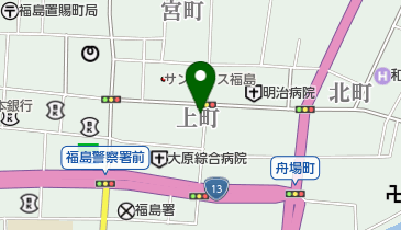 パラカ 福島市上町第1の地図画像