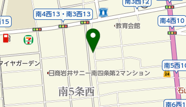 パラカ 札幌市南4西12第1の地図画像