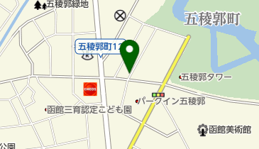 パラカ 函館市五稜郭町第3の地図画像