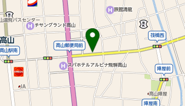 パラカ 高山市名田町第1の地図画像