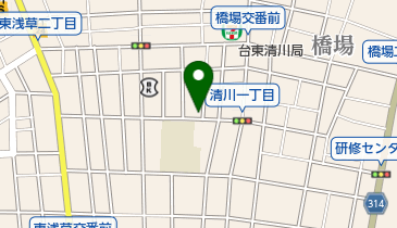 パラカ 台東区清川第2の地図画像