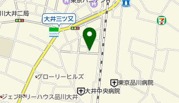 パラカ 品川区大井第3の地図画像