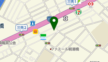 パラカ 大阪市港区三先第3の地図画像