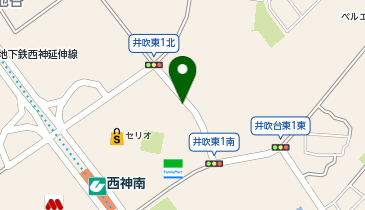 パラカ 神戸西神南スポーツクラブVivo駐車場の地図画像