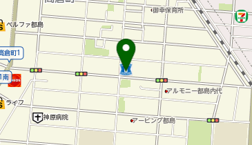 パラカ ローソン御幸町二丁目の地図画像