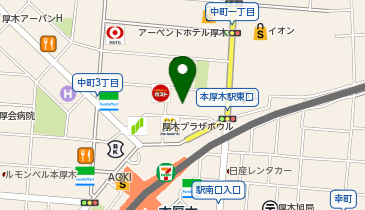 パラカ 厚木市中町第3の地図画像