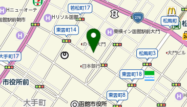 パラカ 函館市東雲町第1の地図画像