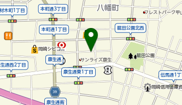 パラカ 岡崎市康生通東第1の地図画像