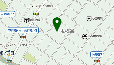 パラカ 札幌市本郷通8丁目南第1の地図画像