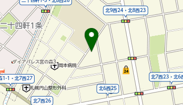 パラカ 札幌市北8西25第1の地図画像
