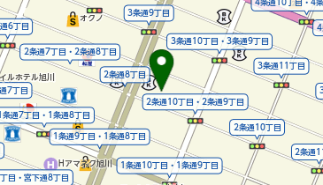 パラカ 旭川市2条通9丁目第1の地図画像