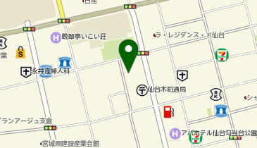パラカ 仙台市木町通第2の地図画像