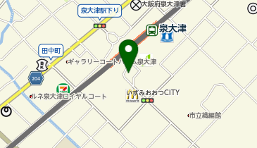 パラカ 泉大津市立駐車場の地図画像