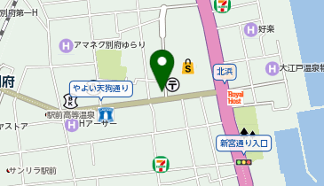 パラカ 別府市北浜第1の地図画像