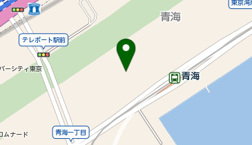 パラカ イマーシブ・フォート東京駐車場の地図画像