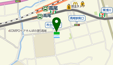 パラカ ファミリーマート高尾駅南の地図画像