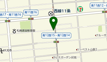 パラカ 札幌市南12西15第1の地図画像