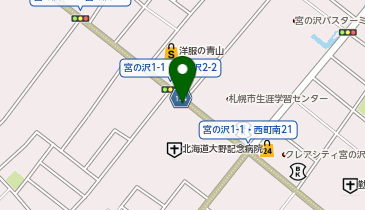 パラカ 札幌市宮の沢2条1丁目第1の地図画像